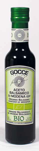 B-K0100 /K0130/K0102: ACETO BALSAMICO DI MODENA IGP BIO 