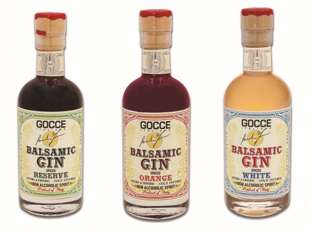 NEW!! BALSAMIC GINS - Alcohol-free – - 1