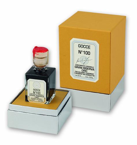 J0380 Condimento Balsamico Gran Riserva Oro - 100 Travasi (50 ml - 1.69 fl. oz)