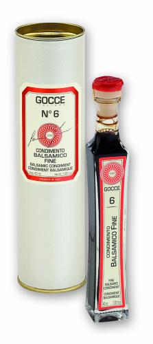 K0294 Balsamic Condiment Fine - 6 Travasi (40 ml - 1.35 fl. oz)