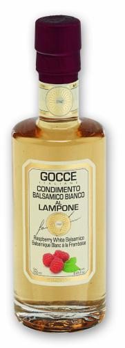 K0454 Condimento Balsamico Bianco al Lampone  (250 ml - 8.45 fl. oz)