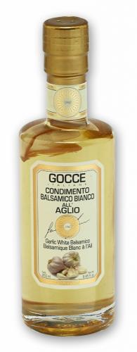 K0457 Condimento Balsamico Bianco all'Aglio  (250 ml - 8.45 fl. oz)