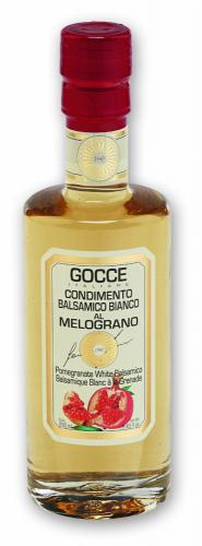 K0458 Condimento Balsamico Bianco al Melograno  (250 ml - 8.45 fl. oz)