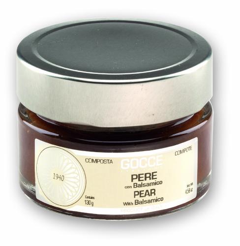 Compote de Poires au Balsamique - K0614 (130 g - 4.58 Oz)