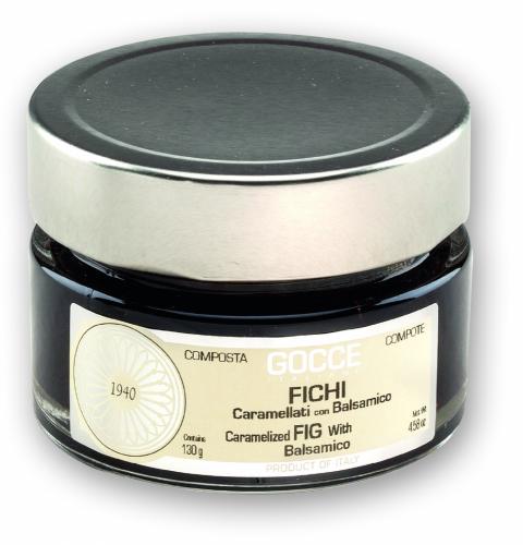 Composta di Fichi con Balsamico - K0616 (130 g - 4.58 oz)