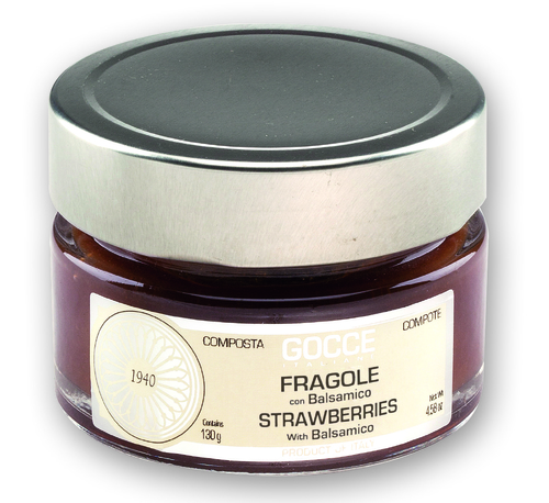 Composta di Fragole con Balsamico - K0620 (130 g - 4.58 oz)