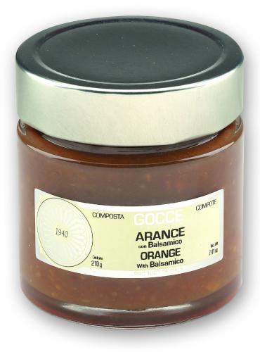 Orange Marmalade - Compote with Balsamic - K0650 (210 g - 7.41 oz)