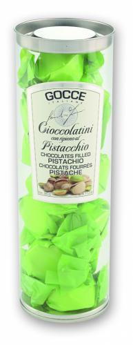 Praline di Cioccolato Fondente con ripieno al Pistacchio - K3005/P (350 g - 12.35 oz)